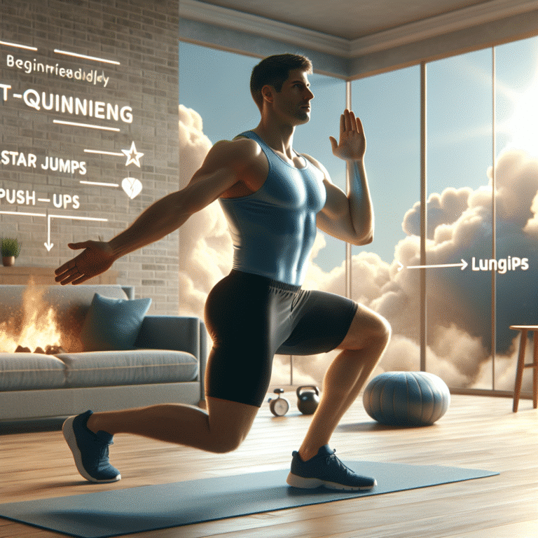 no-equipment fat-burning exercises for beginners