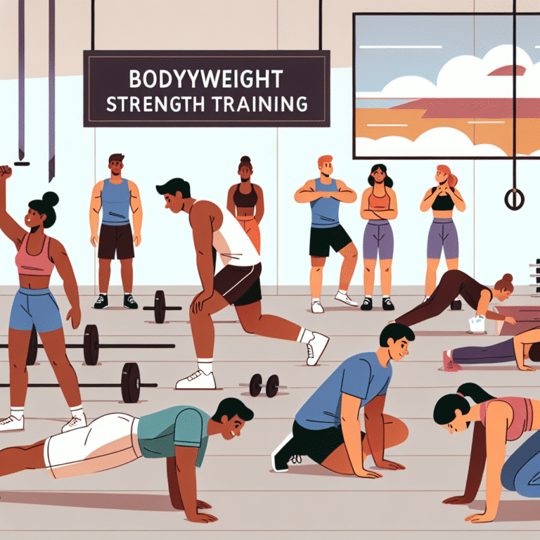 bodyweight strength training basics for beginners