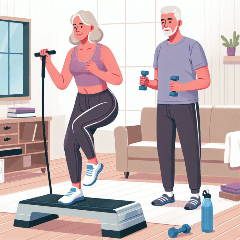 home cardio exercises for seniors