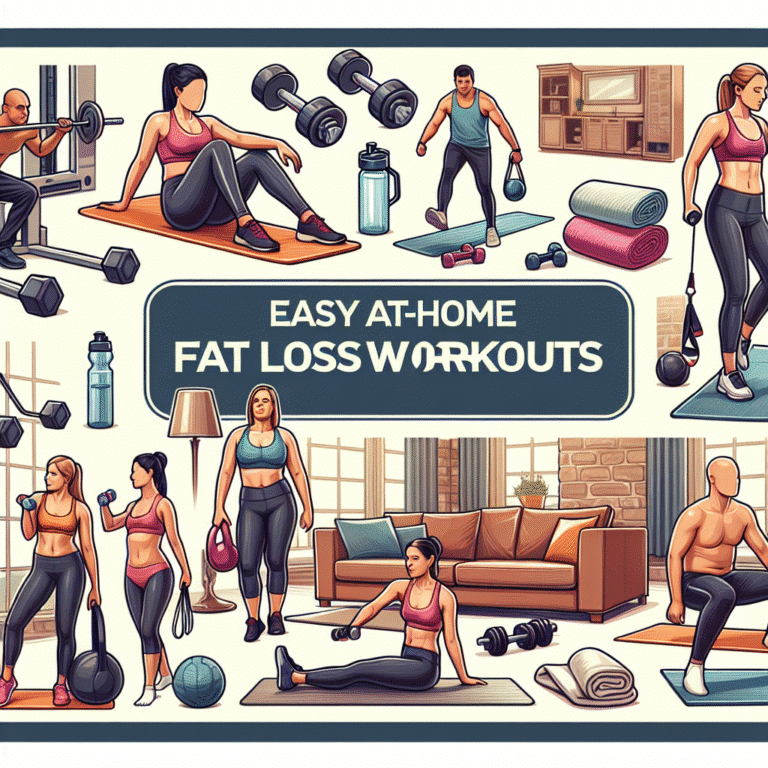 easy at-home fat loss workouts