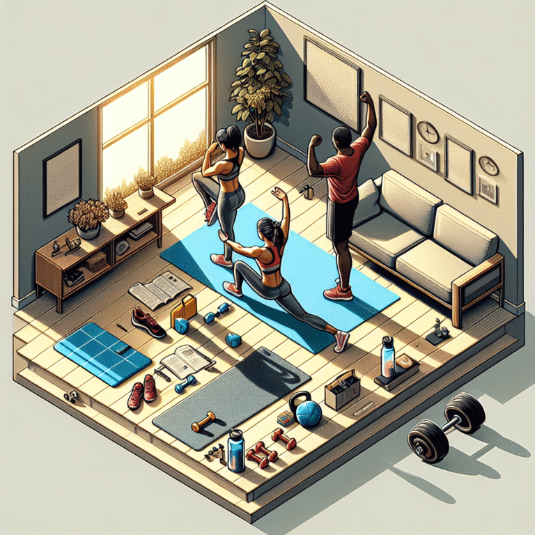 daily full-body workout routine at home