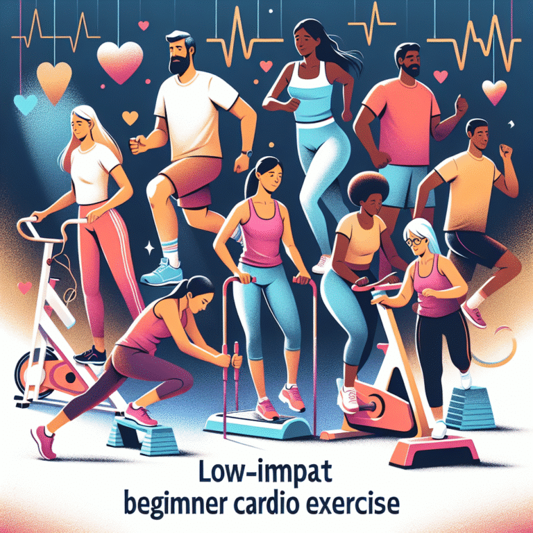low-impact beginner cardio for beginners