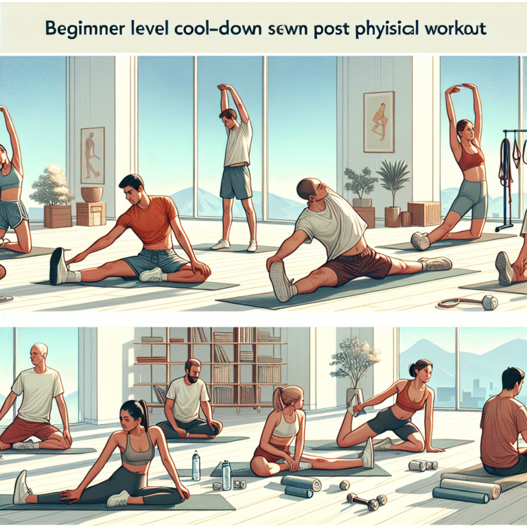 post-workout stretches for beginners
