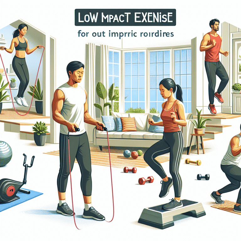 low-impact cardio exercises at home
