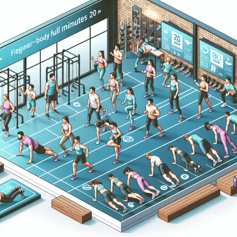 20-minute full-body workout for beginners