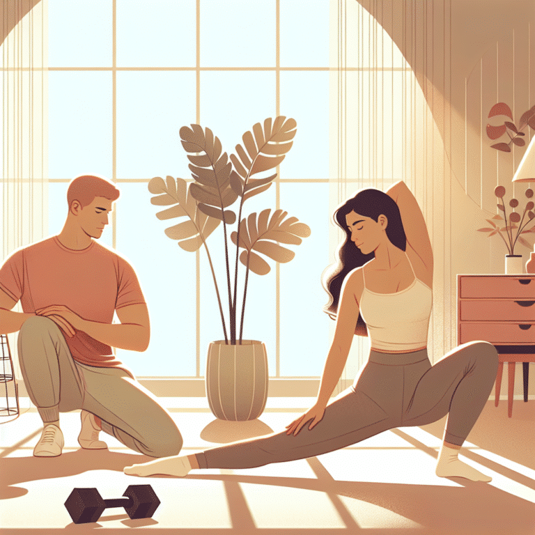 beginner cool-down stretches for home workouts