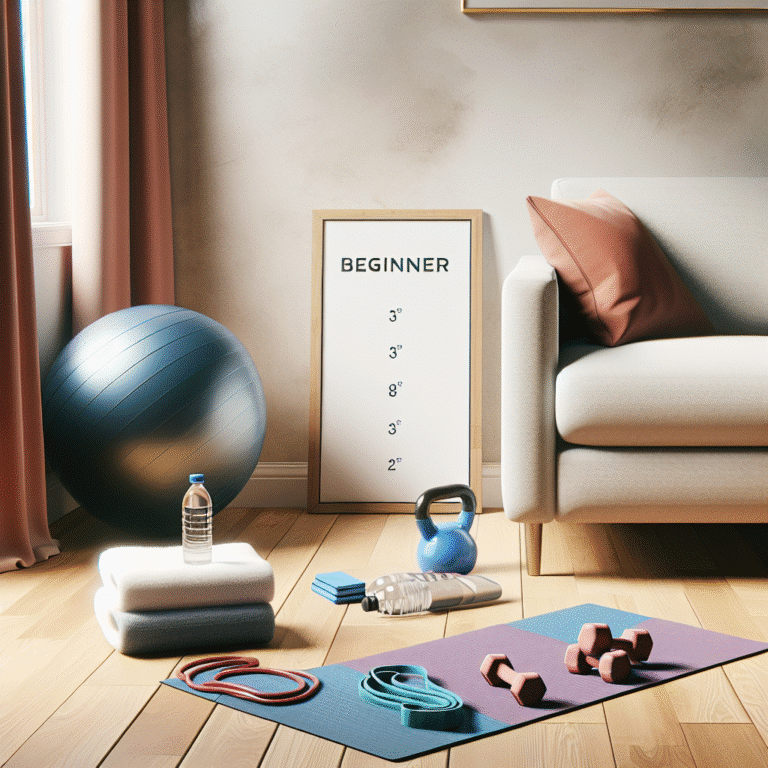 creating a beginner-friendly home workout routine