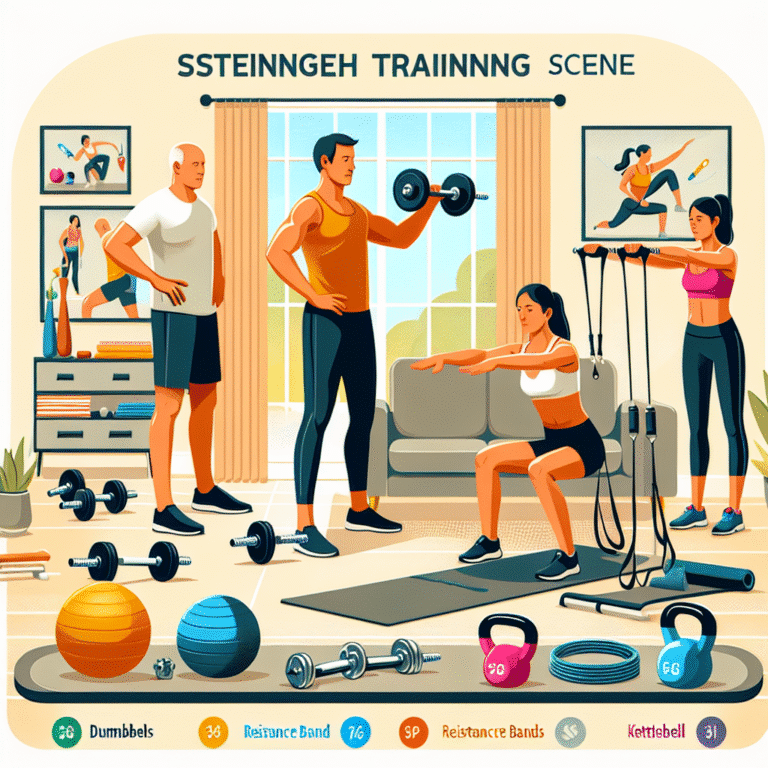 beginner-friendly at-home strength training