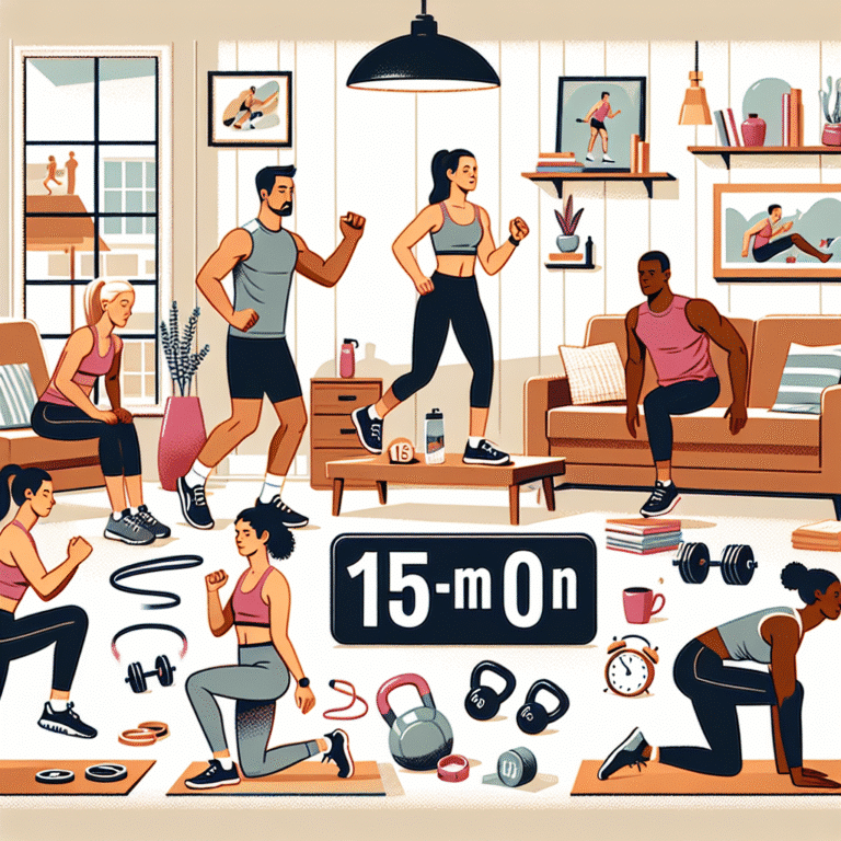 quick 15-minute full-body workout at home