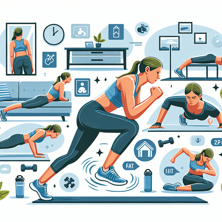 fat-burning bodyweight exercises for home